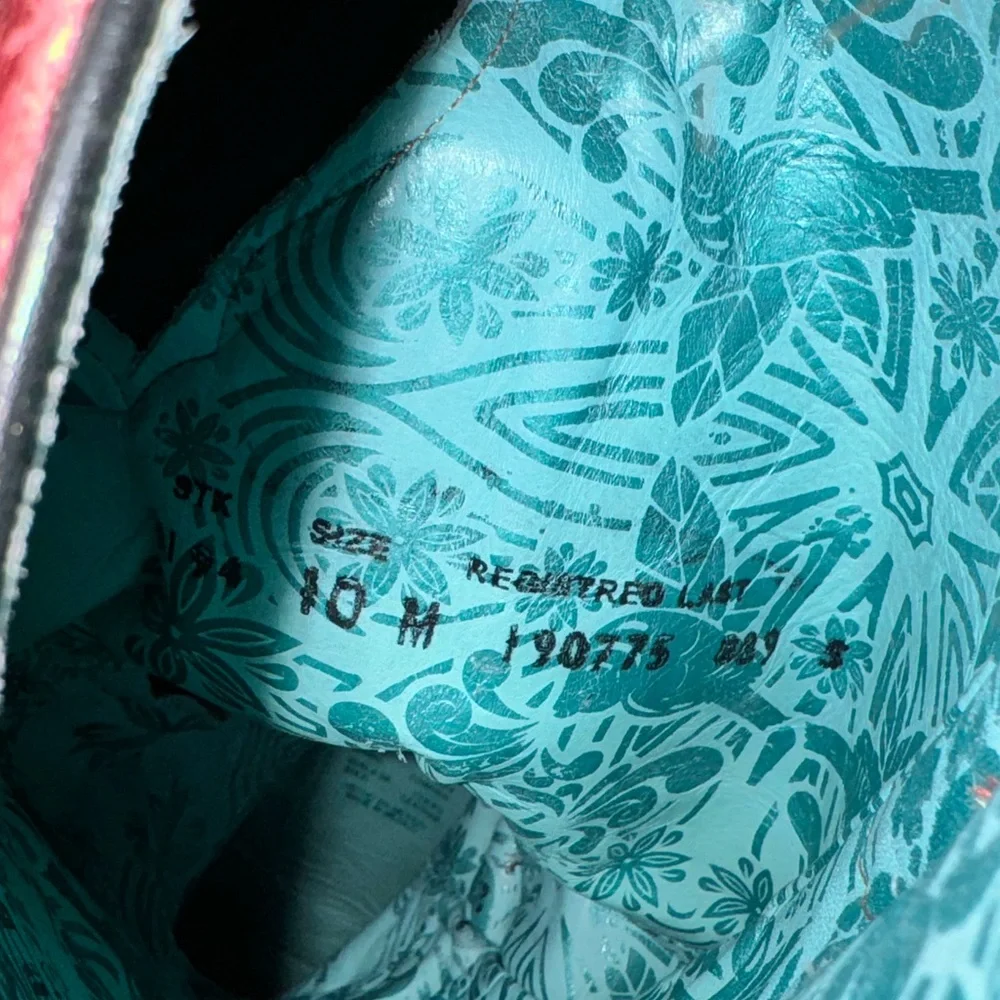 Corral Python Red Heeled Boots size 10 - Picture 4 of 10